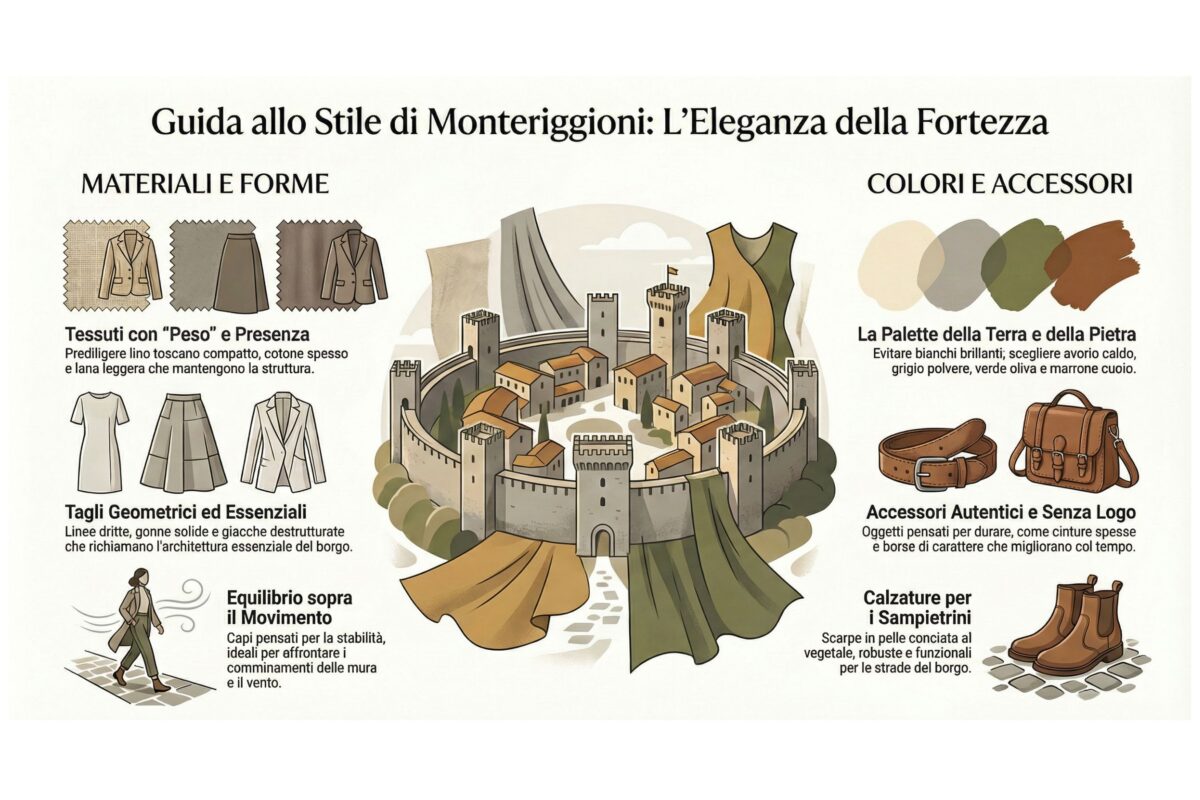 Come vestirsi a Monteriggioni