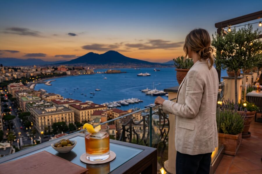 Dove fare aperitivo a Napoli: 3 terrazze segrete per vedere il golfo dall’alto